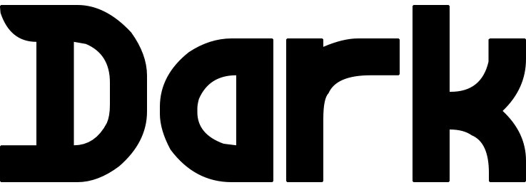 Dark font free download