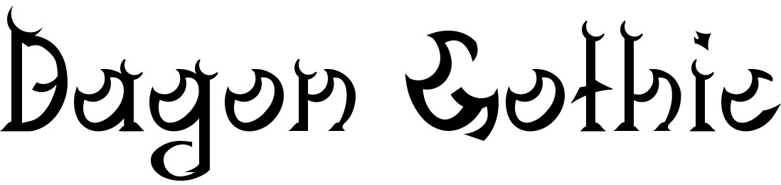 Dagon Gothic font free download