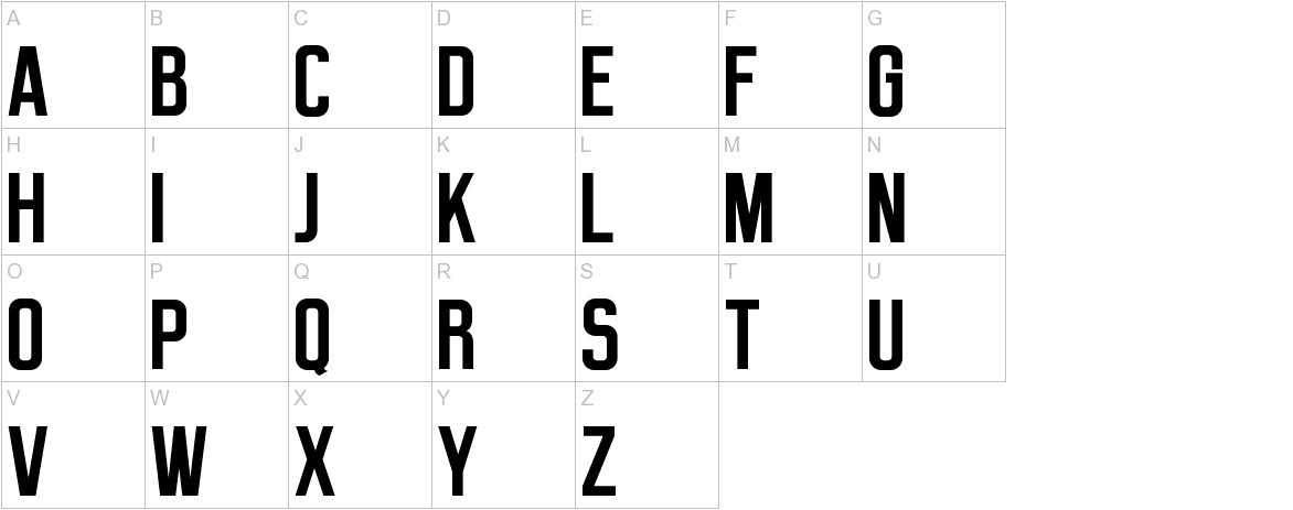 Dancing Juice & Salabat font uppercase characters sample