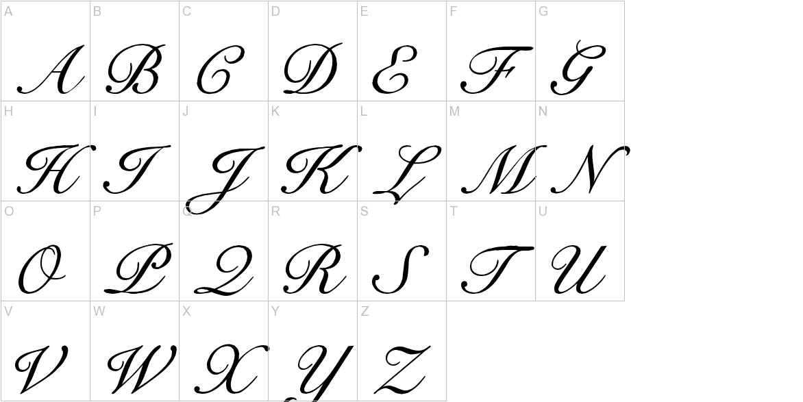 CygnetRound font uppercase characters sample